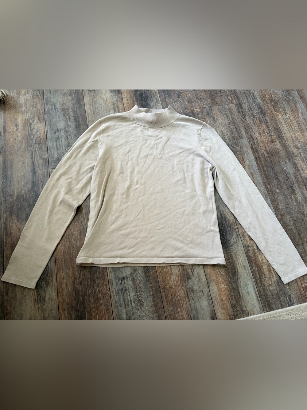 Pendleton Silk Long Sleeve Top Sz Small